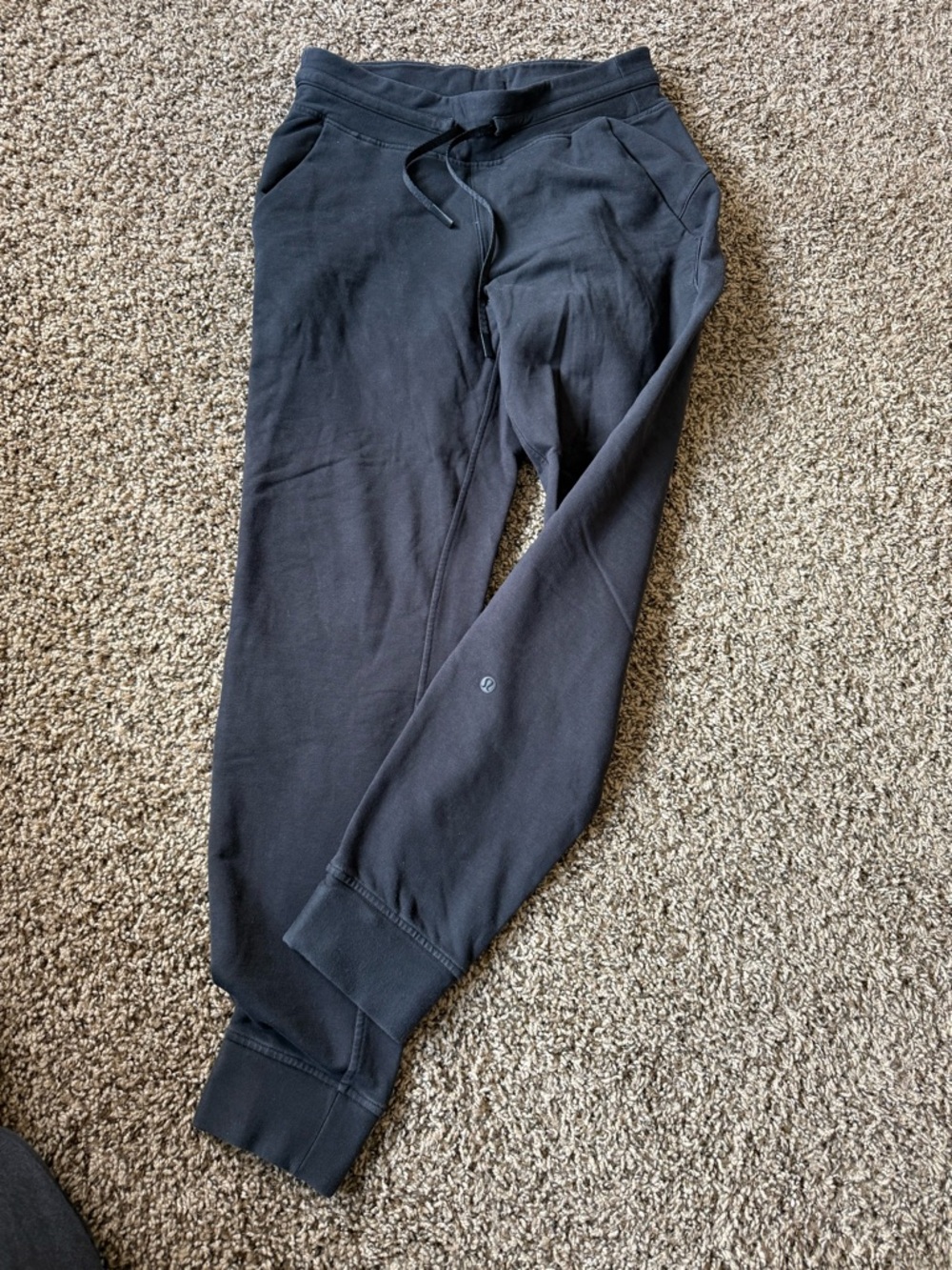 lululemon athletica Men's Black Slim Jogger Sweatpants